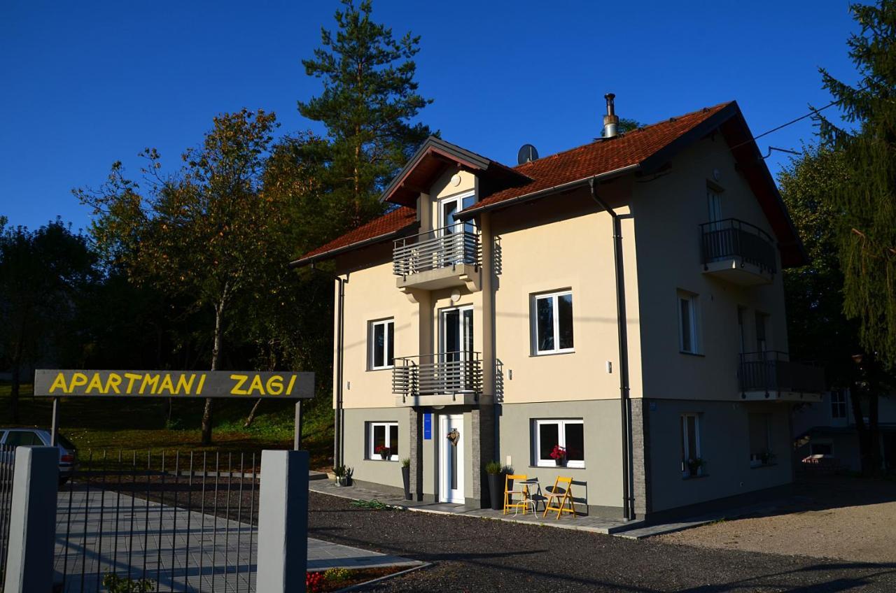 Apartmani Zagi Rakovica Exteriör bild
